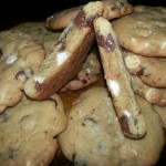 triple choco cookies