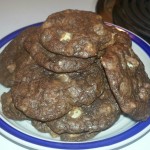 Chocolate Chocolate Cookies from the Great Cookies cookbook