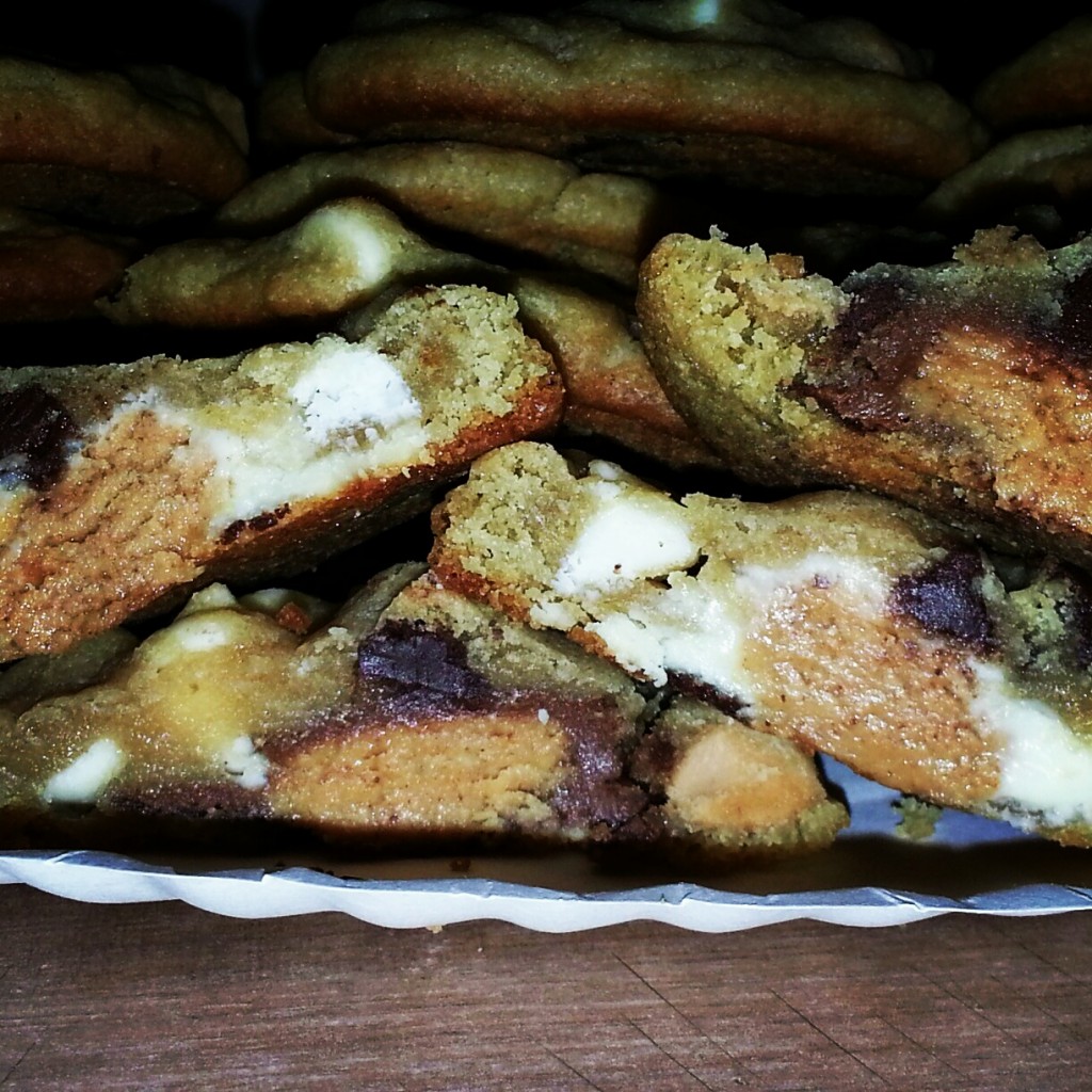 Reese's Cup Chocolate Chip Cookies. 