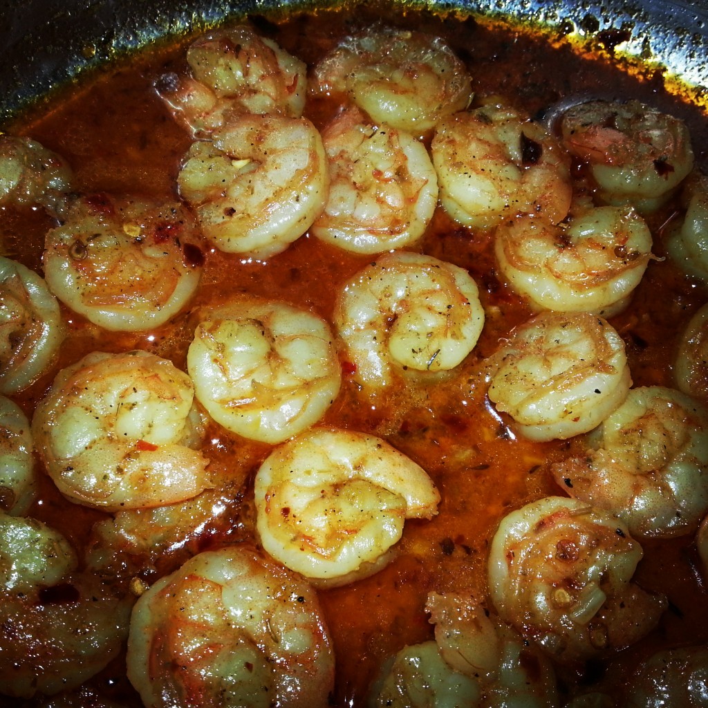 Spicy Shrimp and Beer Scampi Sauce