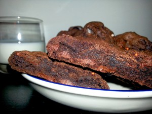 double choco cookies2