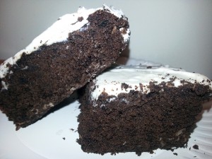 Spicy Brownie Cake