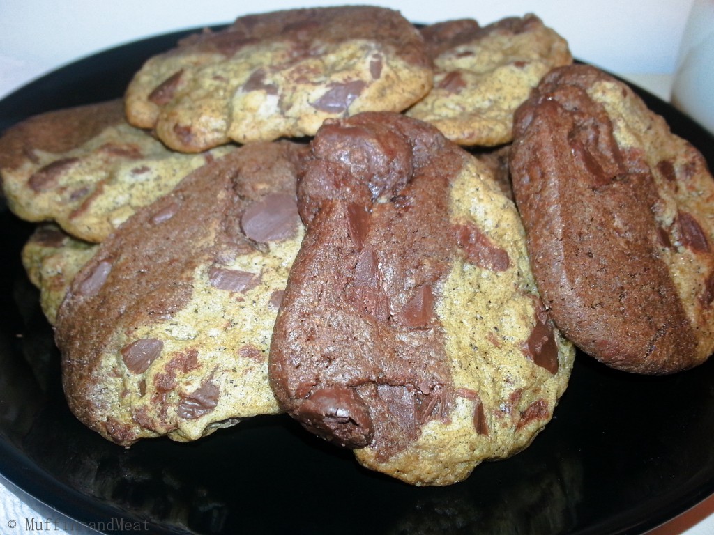 Espresso and Dark Chocolate Cookies 