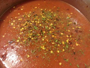 Homemade sauce