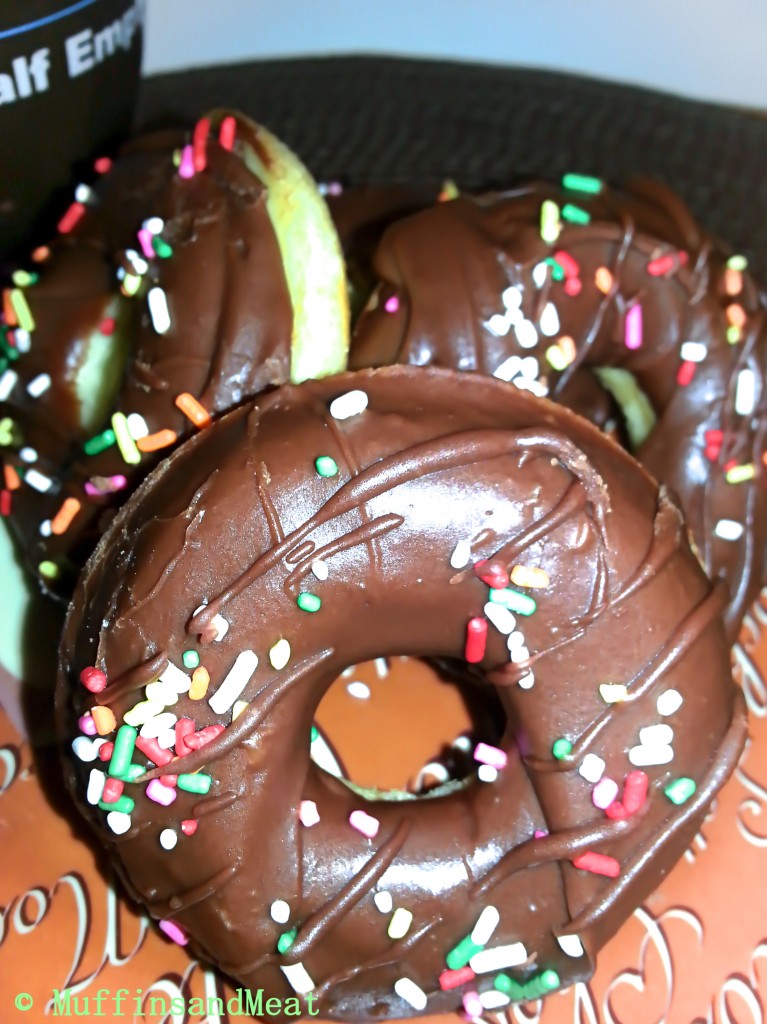 Chocolate Frosted Doughnuts