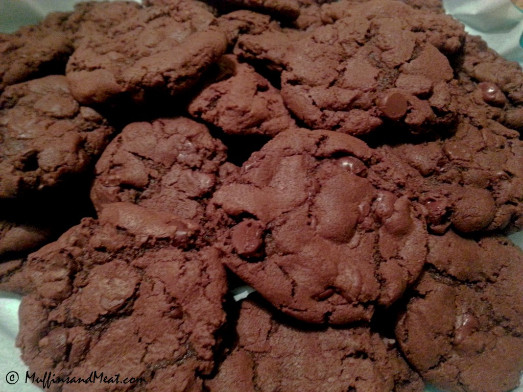 Double Chocolate Chip Cookies ~ DELICIOUS!