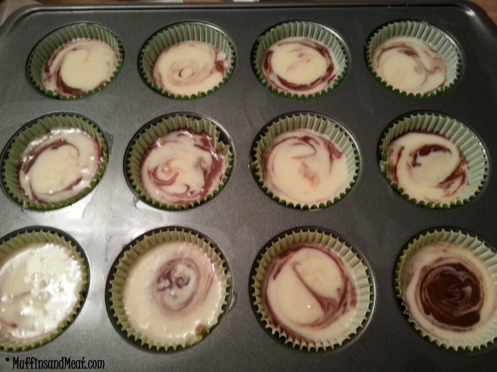 Uncooked Marble Cupcakes