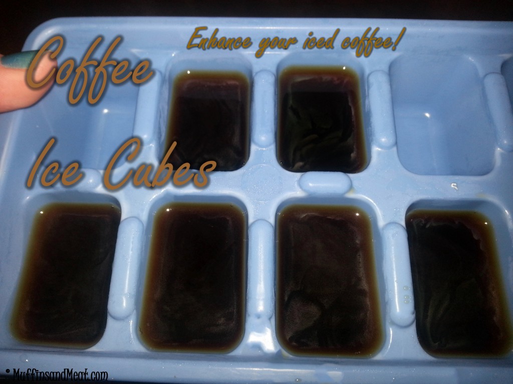 Coffee Ice Cubes- Great idea!