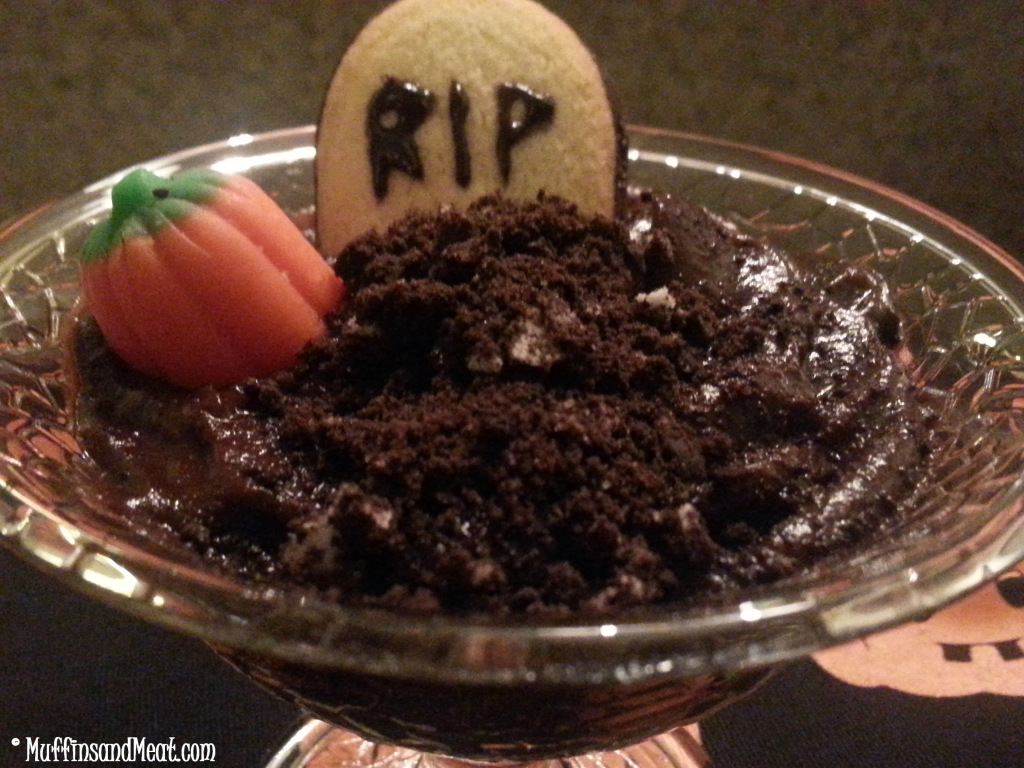 Graveyard Pudding Cups