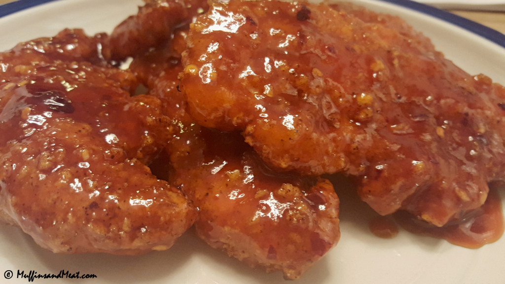 Baked Hot and Spicy Chicken Strips