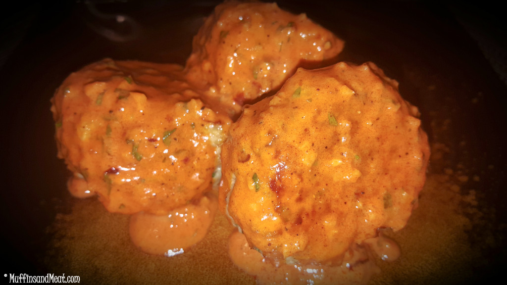 Thai Red Curry Chicken Meatballs 