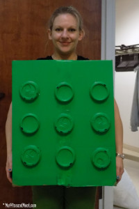 This year I went as a large Duplo (can't use LEGO)